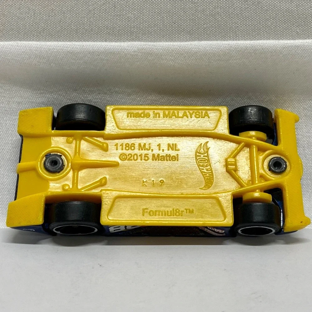 Vintage Hot Wheels Formul8r 2005 Blue #88 Die-cast 1/64 HW Collect Toy Car GUC